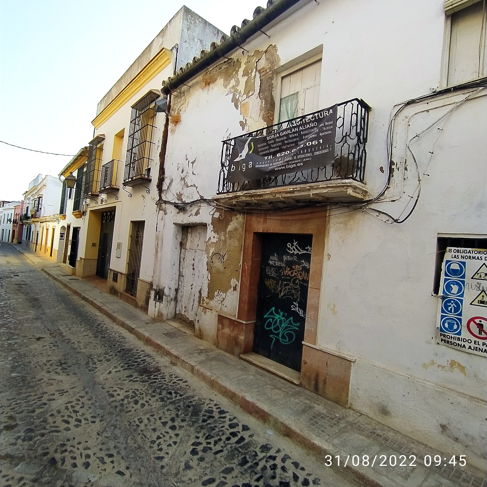 (A0028)ペドロ(PEDRO MUNOZ)「街並」 A0028)ペドロ(PEDRO MUNOZ)「街並」