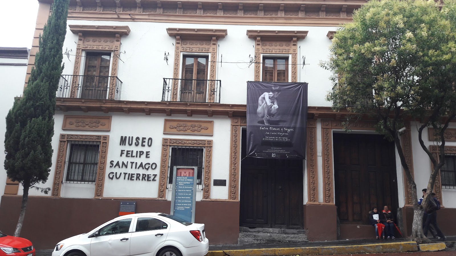 Fachada del Museo Felipe Santiago Gutiérrez en Toluca